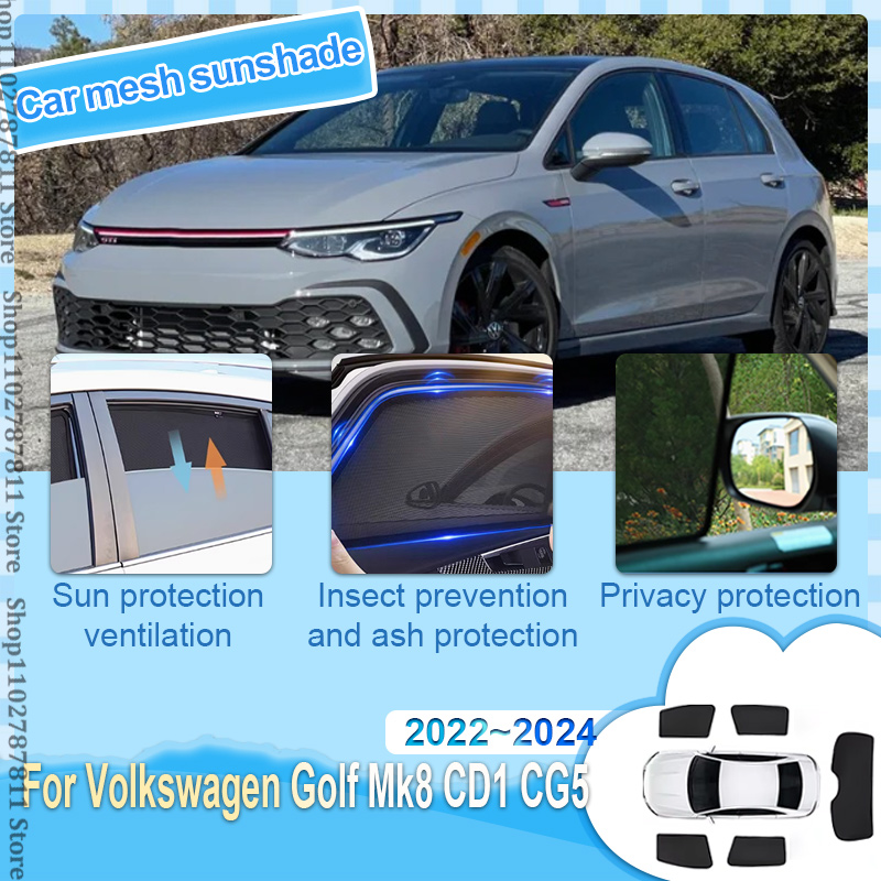 Golf Umbrella - Siatkowa osłona przeciwsłoneczna do samochodu Volkswagen
