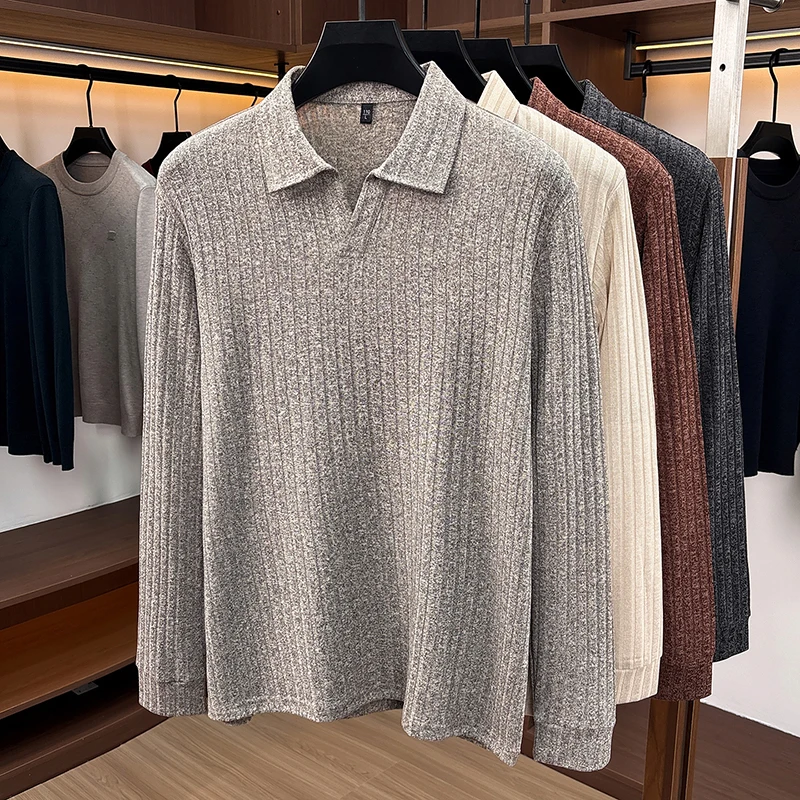 Męski sweter z dekoltem w sere – Golf Tees recenzja i cena